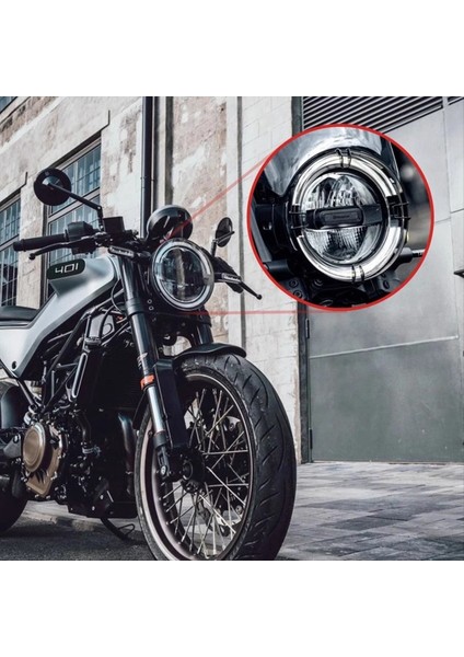 Svartpilen Için Motosiklet Far Koruyucu Far Grille 401 125 2025 2024 Vitpilen 401 125 (Yurt Dışından) fırsatları