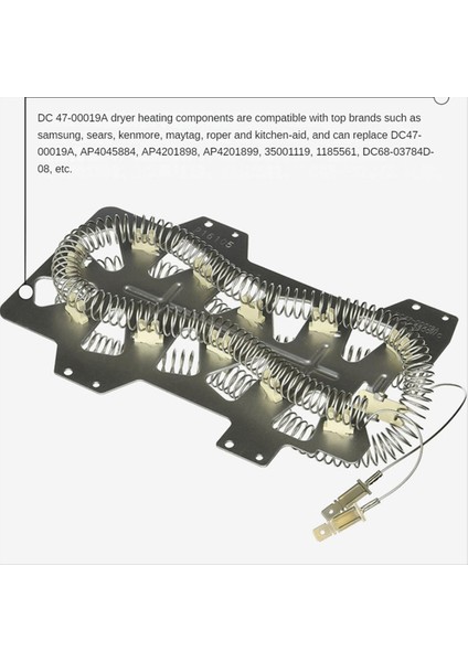 DC47-00019A Kurutucu Isıtma Elemanları Kiti, Kurutucular Için DC96-00887A+DC47-00016A+DC47-00018A (Yurt Dışından) fırsatları