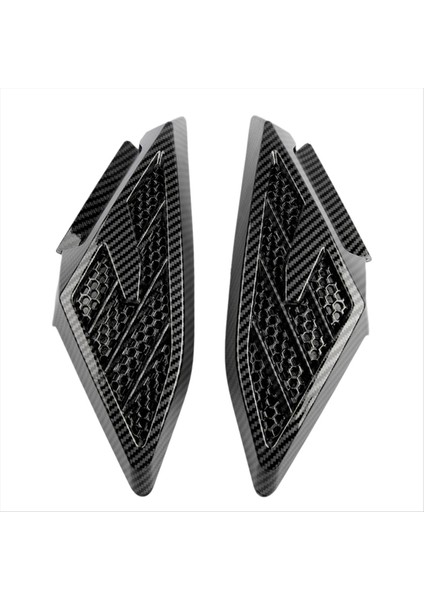 Motosiklet Yan Kapak Kapağı Karbon Fiber Yan Koruma Yamaha Için Abs Kabuğu Yamaha Nmax 125 155 2020-2023 (Yurt Dışından)