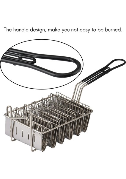 Taco Fritöz Sepeti, Taco Fritöz, 6 Kabuklu Fritöz Tutma Saplı Taco Tutucu Sepeti Taco Tutucu Standı (Yurt Dışından) fırsatları