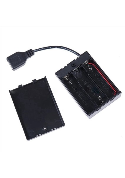 2pcs 3xaa Pil Kılıfı Kapak ve Anahtarlı USB Dişi Konektör USB Dişi Soket Pil Tutucusu (Yurt Dışından) indirimleri