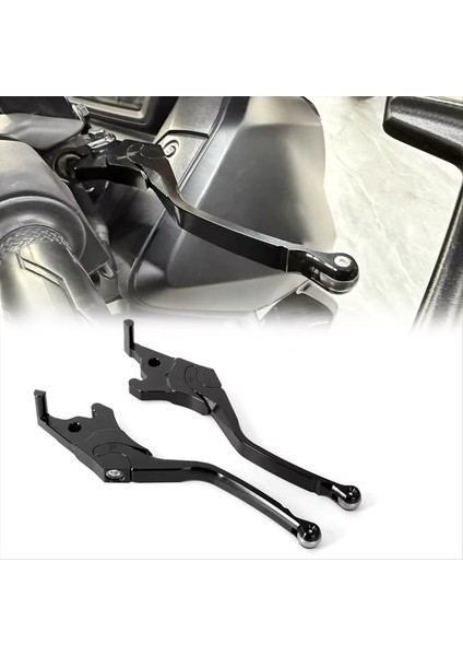 Motosiklet Aksesuarları Yamaha Için Fren Debriyaj Kolu X-Max 125 X-Max 250 XMAX125 XMAX250 XMAX300 Siyah (Yurt Dışından) modelleri