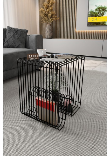 Modern Metal Tel Orta Sehpa Yan Sehpa – Orta Sehpa ve Dekoratif Salon Masası indirimleri