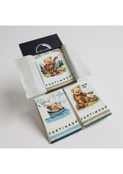 3'lü Mutfak Havlusu 100% Pamuk 50×70 cm Hediyelik Ayıcık Baskılı