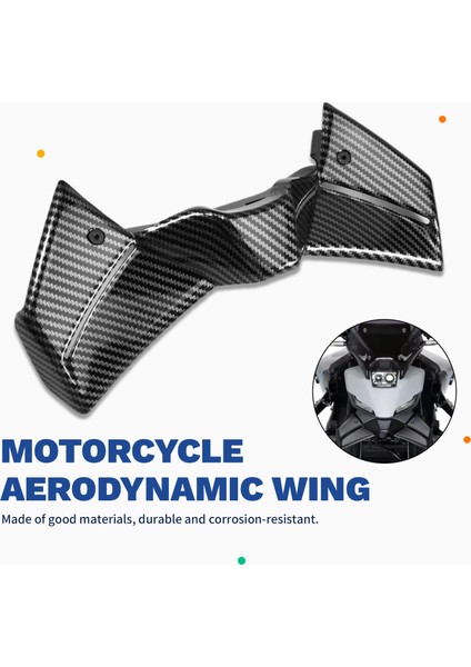 Motosiklet Ön Spoiler Downform Yamaha Mt-09 MT09 2024-2025 Için Yamaha Için Frontal Frontal Frontal Winglet Aerodinamik Kanat A (Yurt Dışından) indirimleri