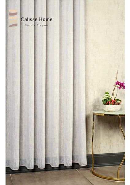 Bambu Soft Tül Perde Ağır Gramajlı Ekru 1/3 Sık Pileli Yoğun Dokulu Ütü Istemez fiyatları