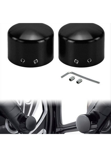 Motosiklet Ön Aks Vidalı Kapak Ön Aks Kapak Trim Kapağı Harley Touring Softail Breakout Dyna Street Bob V-Rod (Yurt Dışından) fiyatları