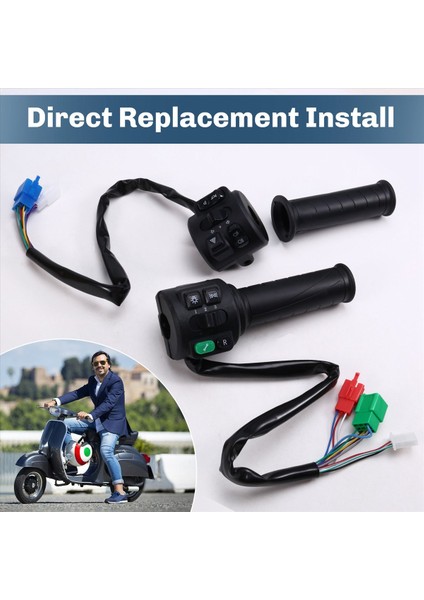 T08 Salon Tipi 48V 60V 72V Üç Hızlı Park Ters Tarak Fonksiyonu ile Elektrik Motosiklet Scooter (Yurt Dışından) indirimleri