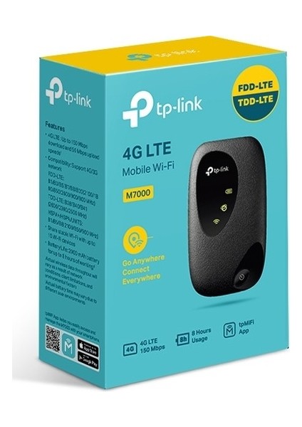 Tp-Lınk M7000 4g Lte 300MBPS Mobil Taşınabilir Router modelleri
