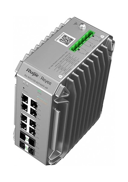 Ruıjıe Reyee RG-NIS3100-8GT4SFP-HP 8 Port 10/100/1000 8 Port Poe 4 x Sfp 240 Watt Rujıe Cloud Yonetılebılır Endüstriyel fırsatları