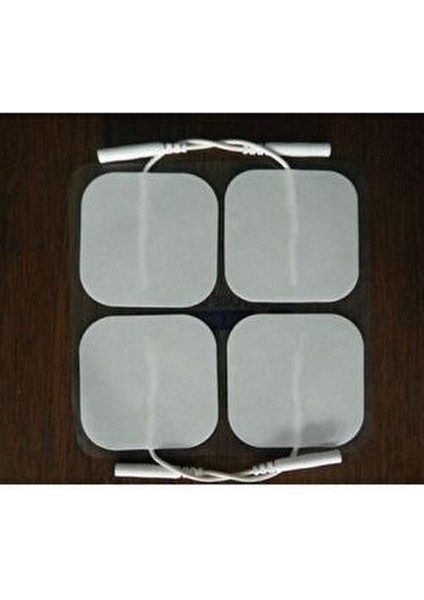 Kablolu Yedek Elektrot 20 Adet 5x5 cm Kare Tens Pedi Hijyenik Kullanım İçin fiyatları