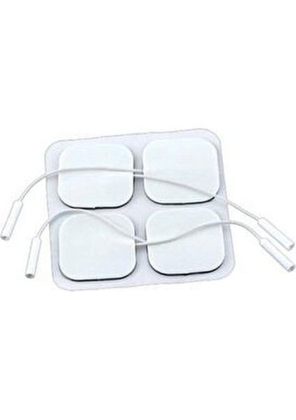 Kablolu Yedek Elektrot 20 Adet 5x5 cm Kare Tens Pedi Hijyenik Kullanım İçin modelleri