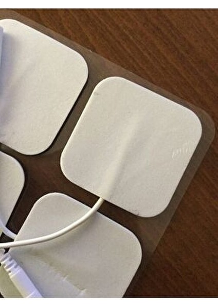 Kablolu Yedek Elektrot 20 Adet 5x5 cm Kare Tens Pedi Hijyenik Kullanım İçin indirimleri