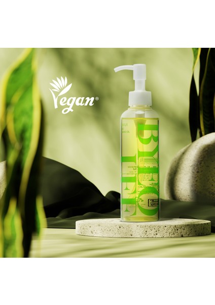Cleasing Oil Vegan 6-Bitkisel Yağlı Yüz ve Makyaj Kore Temizleme Yağı Tüm Cilt Tipleri indirimleri
