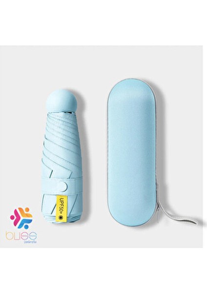 bliss 8 Telli Kapsül Şemsiye Kadınlar İçin Taşınabilir Özellikte UV Koruma