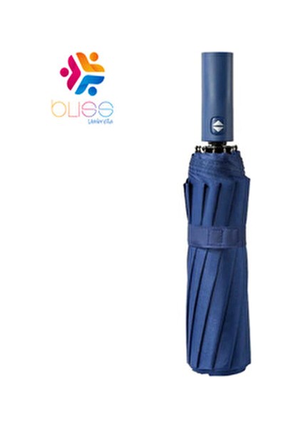 12 Telli Kadın Otomatik Şemsiye Ekstra Dayanıklı Fiber Tel ve UV Koruma