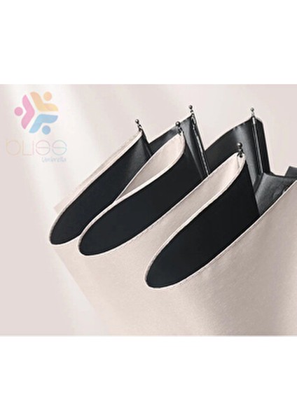 bliss 12 Telli Kadın Otomatik Şemsiye Ekstra Dayanıklı Fiber Tel ile Güçlü Rüzgar Koruması