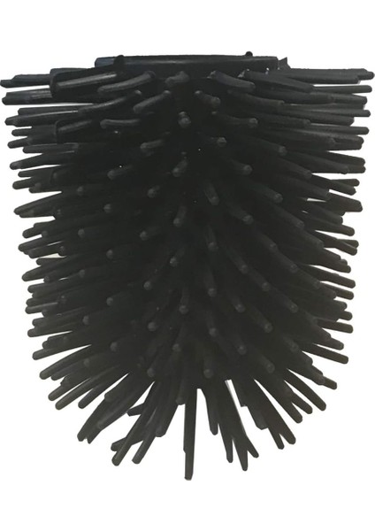 M-E53-06 Ø85 mm Yedek Silikon Wc Fırça - Siyah