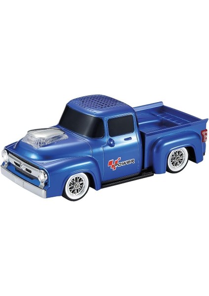 1200 Mah LED Işıklı Araba Hoparlör Mavi BTS-430