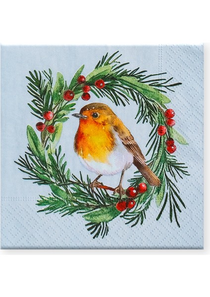 Yılbası Pecete 25 Kus 20LI