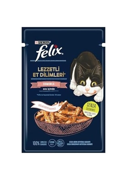Felix Tasty Shreds Somonlu (26 x 80 Gr)