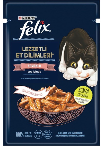 Felix Tasty Shreds Somonlu (26 x 80 Gr) modelleri