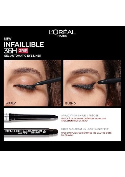 L&apos;oréal Parıs Infaillible Automatic Jel Göz Kalemi - Mavi fiyatları