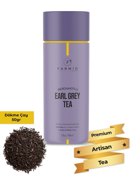 Earl Grey – Darjeeling - Classic Blend – 50GR – Bir Butter & Matter Klasiği