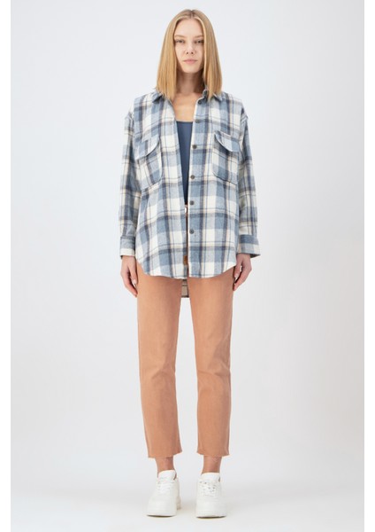 Issy Relaxed Slim Gül Kurusu Kadın Jean Pantolon indirimleri