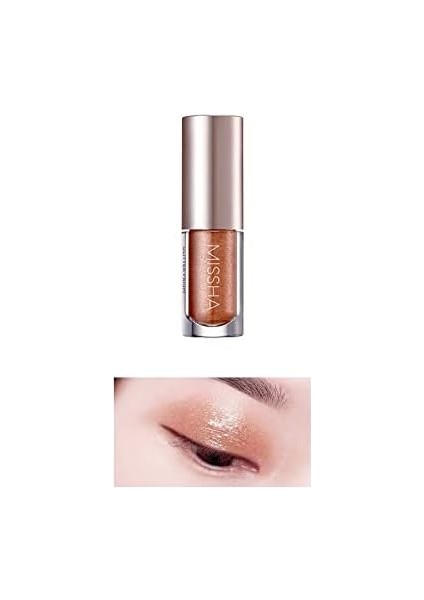 Mıssha Işıltılı ve Parlak Glitter Likit Göz Farı No.5 Dragon Fantasy Prism Liquid Eyeshadow Shine modelleri