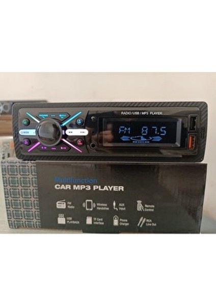 920S 2025 Multifunction 2xUSB Oto Teyp Bluetooth Çok Renkli SD Aux Yüksek Ses Kalitesi