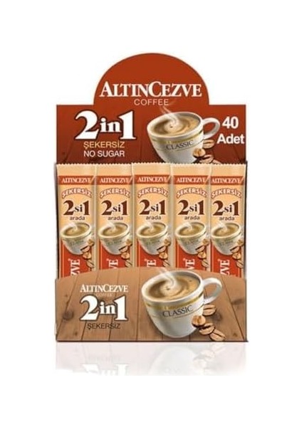 Altın Cezve 2 Si 1 Arada Tek Kullanımlık 40&apos;lı Paket fiyatları