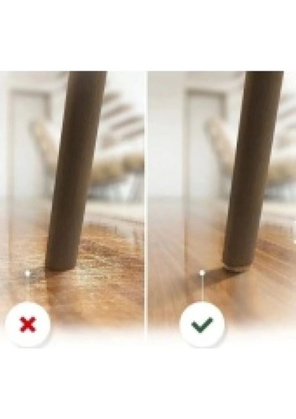 Kare Koyu Kahve 25x25 mm 2 Paket Yapışkanlı Sandalye Koltuk Mobilya Ayak Keçesi Zemin Koruyucu Keçe fırsatları