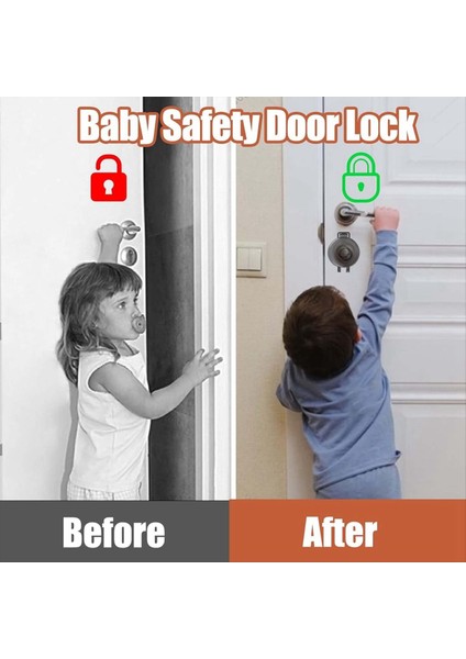 4 Paket Sürgü Çocuk Güvenliği Kilidi Çocuk Dostum Süreçli Kapak Çocuklar Için Kapı Güvenliği Sürgü Kilidi (Yurt Dışından) modelleri