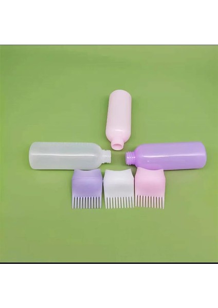 Emey Taraklı Saç Boyama ve Bakım Yağı Uygulama Şişesi, (2) modelleri