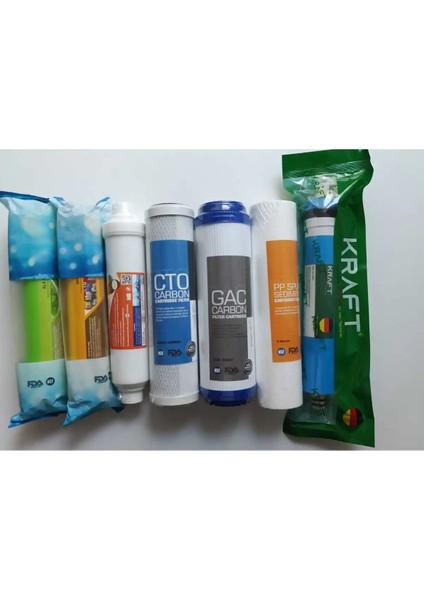 Açık Kasa 7 Li Filtre Set