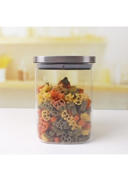 700ML Sızdırmaz Vakumlu Metal Kapaklı Borosilikat Cam Kavanoz – Hava Geçirmez & Dayanıklı Gıda Saklama Kabı (10CM x 13CM) modelleri