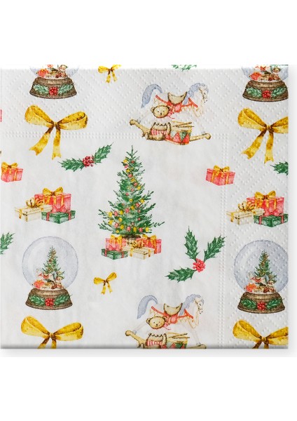 Yılbası Pecete 25 Nostaljı 20LI