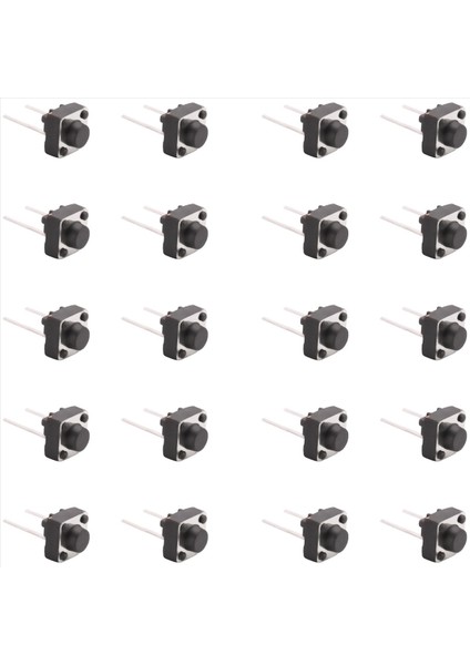 80 Pcs 6X6X5MM Anlık Dokunma Düzeni Itme Düğmesi Anahtarı Delikten 2 Pin Dip (Yurt Dışından) modelleri