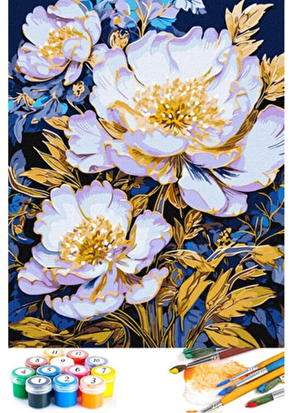 Hobi Sanat Sayılarla Boyama Tuval Seti Kedi ve Sonbahar 40X50 cm Çıtalı Fırça ve Boya Dahil indirimleri