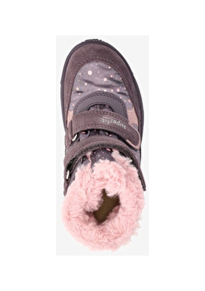 Lila Kız Çocuk Outdoor Bot Düz Topuklu Konforlu Tasarım ile Doğa Yürüyüşleri İçin