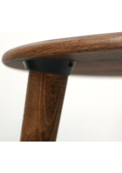 Ercol Tarzı Ahşap Orta Sehpa Modern Oturma Odası Dekorasyonu