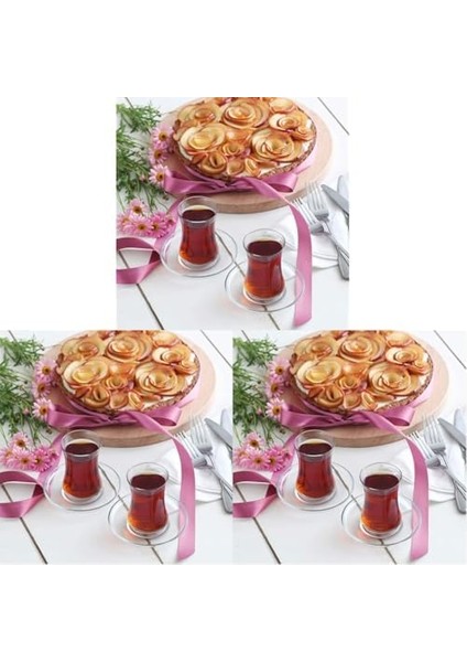 Lav 6&apos;lı Çay Bardağı 3lü Paket modelleri