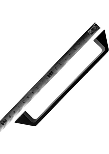 Mutfak ve Banyo Dolabı Kapakları ve Çekmeceler Için Metal Kulp Paslanmaz Alüminyum Mobilya Dolap Kulbu 160MM Mat Siyah 2 Adet fiyatları
