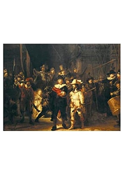 16205 Rembrandt - Gece Devriyesi Puzzle, 1500 Parça, Çok Renkli modelleri