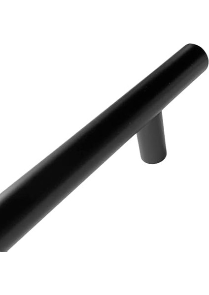 Mutfak ve Banyo Dolabı Kapakları ve Çekmeceler Için Metal Kulp Paslanmaz Mobilya Dolap Kulbu 224MM Mat Siyah 2 Adet modelleri