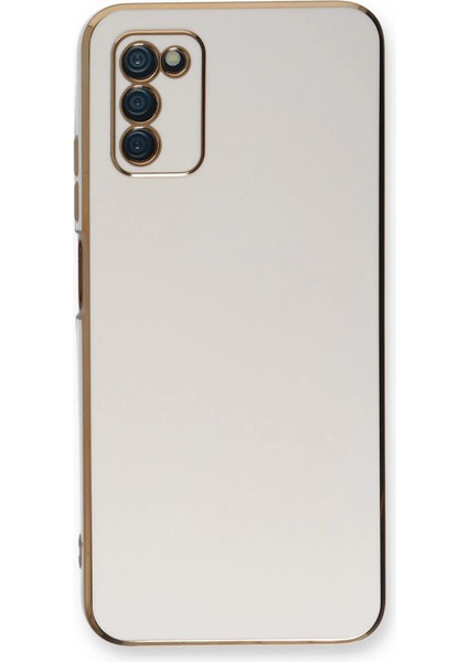 Samsung Galaxy A03S Kılıf Volet Silikon - Beyaz fiyatları