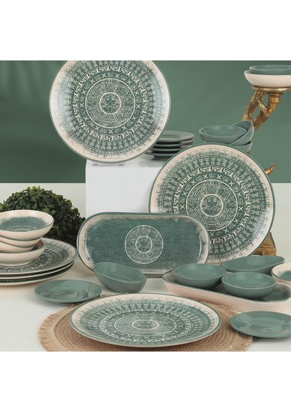 Keramika Maya Kahvaltı Takımı 28 Parça 6 Kişilik 20788-90 fiyatları