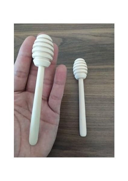 Store Ahşap Bal Kaşığı 2li Dekoratif Bal Kaşığı