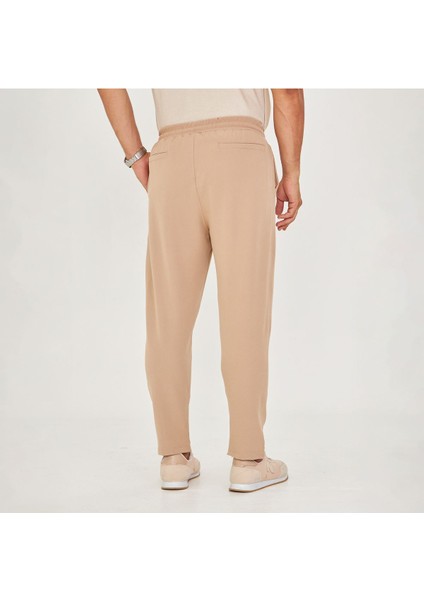 Erkek Çımalı Yandan Cepli Lastikli Bağcıklı Paça Fermuarlı Kullanışlı Slim Fit Jogger fiyatları
